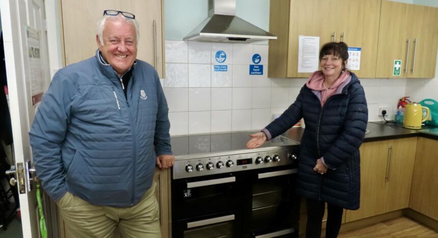 The kitchen area at Southport Soup Kitchen has been transformed to support the growing demand at the charity. Andrew Carney and Marie Buchanan. Photo by Andrew Brown Stand Up For Southport