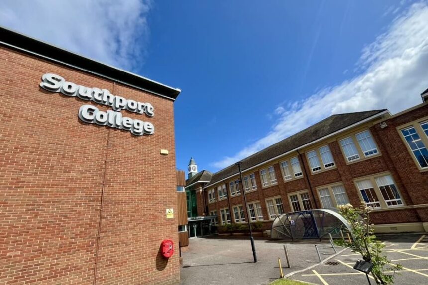Southport College. Photo by Andrew Brown Stand Up For Southport