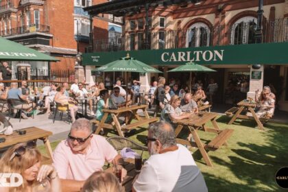 The Carlton bar on Lord Street in Southport. Photo by ZED Photography