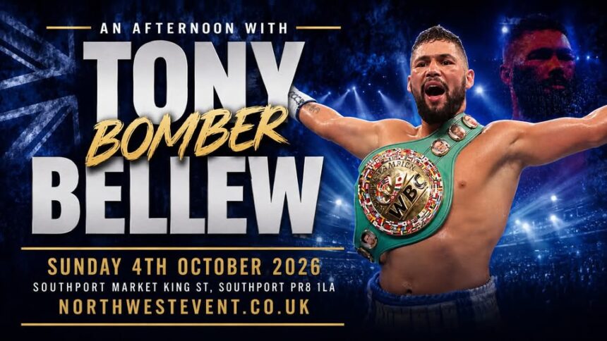 Enjoy An Afternoon with Tony 'Bomber' Bellew at Southport Market