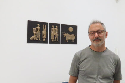 ANTIQUITA by Zahed Taj-Eddin is opening at The Atkinson on Lord Street in Southport. Photo by Andrew Brown Stand Up For Southport