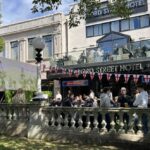 Football fans can enjoy watching World Cup games on a big screen in a Football Fan Zone outside The Grand, the Lord Street Hotel and Punch Tarmey's on Lord Street in Southport. Photo by Andrew Brown Stand Up For Southport