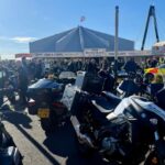 Bikers support the Bike Meet at The Carousel in Southport for Queenscourt Hospice. Photo by Steve Haw