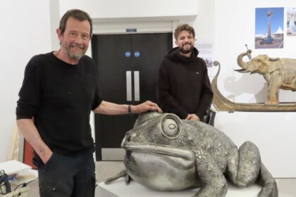Brian and George Fell: Always Something New at The Atkinson in Southport. Photo by Andrew Brown Stand Up For Southport