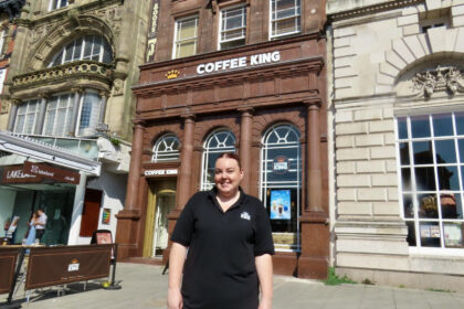 Coffee King in Southport. Photo by Andrew Brown Stand Up For Southport
