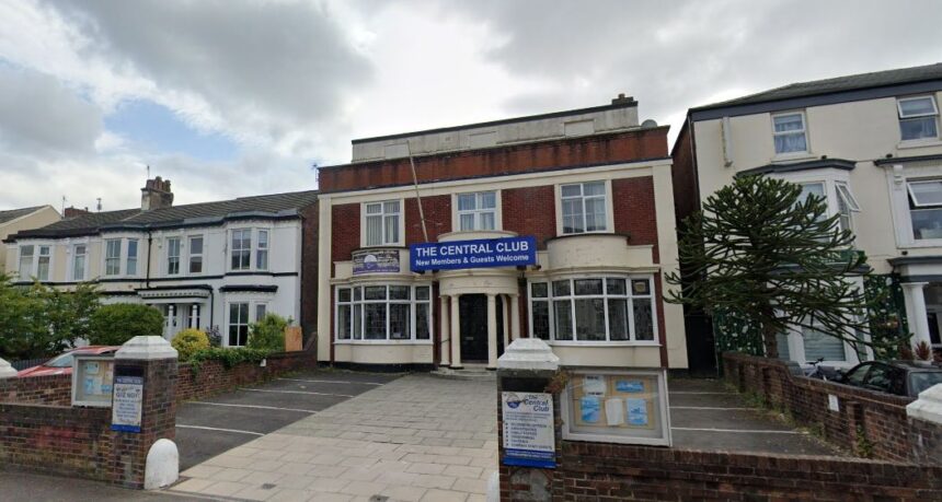 The former Conservative Club / Central Club on Bath Street in Southport. Photo by Google Instant Street View