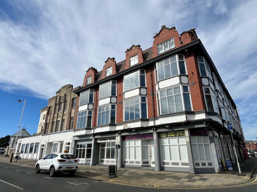 Crown House Building on Coronation Walk in Southport town centre. Photo by Andrew Brown Stand Up For Southport