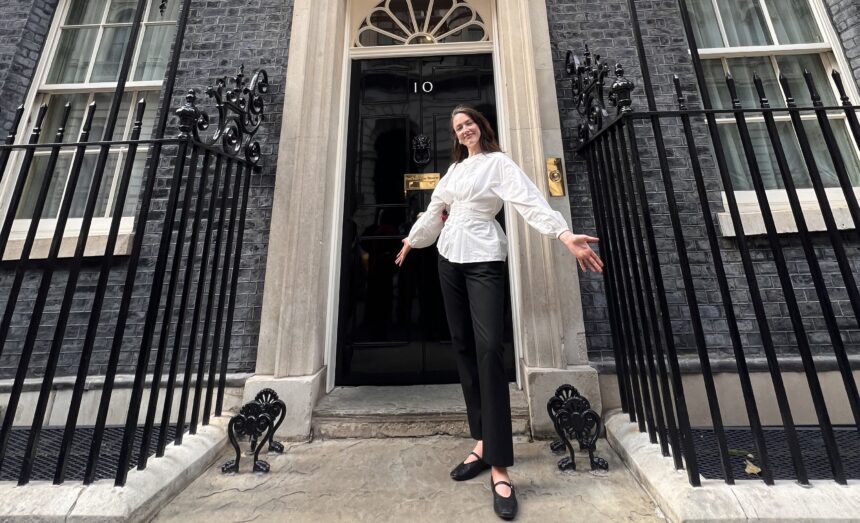 Emmy Porter, Founder and Director of Art Ease CIC was invited to 11 Downing Street in London at a special reception hosted by the UKs Chancellor of the Exchequer to recognise the contribution of the UKs 5.7 million small businesses to the UK