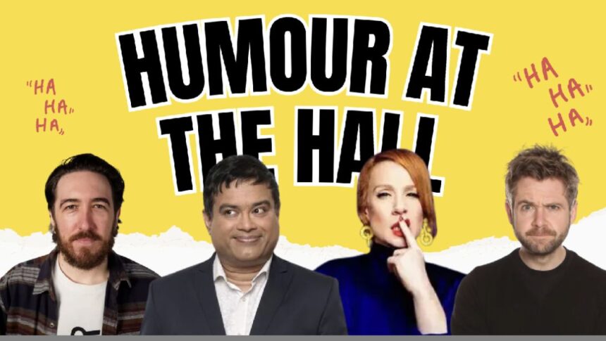 Humour At The Hall is at Oak Theatre and Studios near Southport on Saturday 18th July 2026