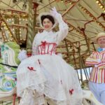 Fans of Mary Poppins are invited to enjoy A Jolly Holiday with Mary and Bert at Silcock’s Carousel and Silcock’s Pier Family Restaurant in Southport on Sunday 19th July 2025. Photo by Andrew Brown Stand Up For Southport