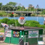 A new 'Golfer George' mascot sculpture has been created at Southport Crazy Golf / Masters Putting Green at Kings Gardens in Southport, which has been entertaining visitors since 1965. Photo by Andrew Brown Stand Up For Southport