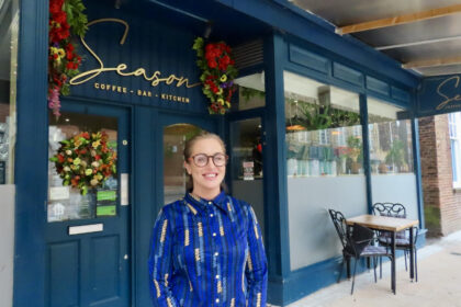 Michelle Caswell the owner of Season Coffee, Bar & Kitchen in Southport. Photo by Andrew Brown Stand Up For Southport