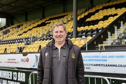 Scott Blundell who runs the Southport FC Community Foundation pictured at Southport Football Club. Photo by Andrew Brown Stand Up For Southport