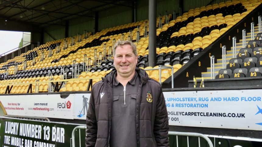 Scott Blundell who runs the Southport FC Community Foundation pictured at Southport Football Club. Photo by Andrew Brown Stand Up For Southport