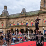The Big Top Festival outside The Atkinson in Southport. Photo by Mark McNulty for Visit Southport