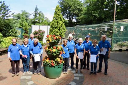 People have been heading into the Botanic Gardens in Churchtown in Southport to sign petitions to save the Aviary. The petitions are being presented by volunteers from the Botanic Gardens Community Association. Photo by Andrew Brown Stand Up For Southport