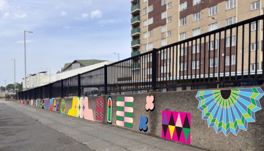 One of the installations from the collection of art that will be installed around Bootle