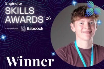 Southport College T Level Engineering student Calum Borland has been awarded the title of T Level Student of the Year 2026 at the Enginuity Skills Award