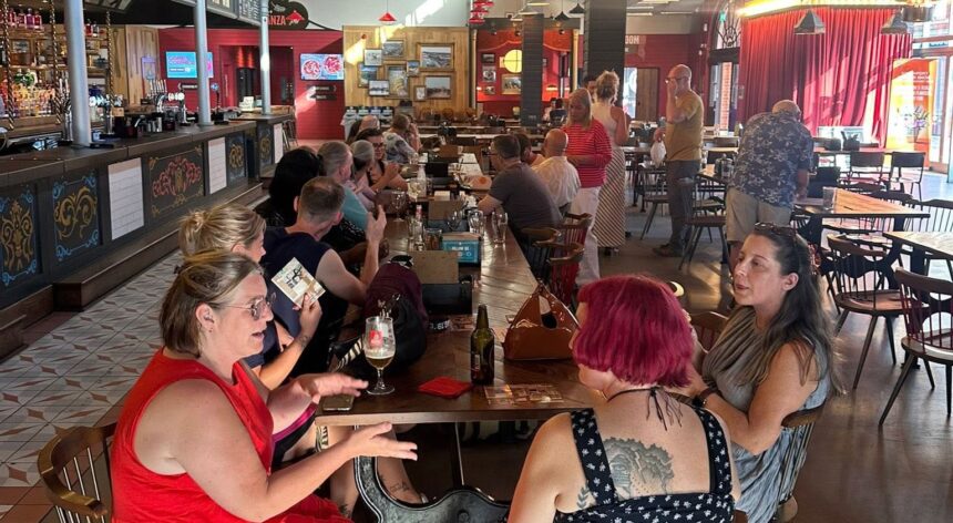 The Southport Creatives social event at Southport Market. Photo by Emmy Porter