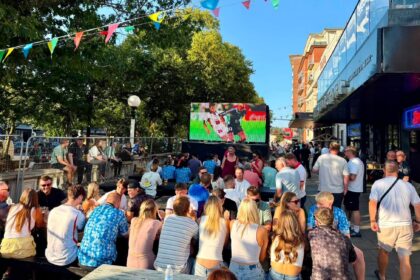 Football fans can enjoy cheering on Spain in the World Cup Final this weekend when The Grand in Southport becomes El Grande. Photo by Andrew Brown Stand Up For Southport