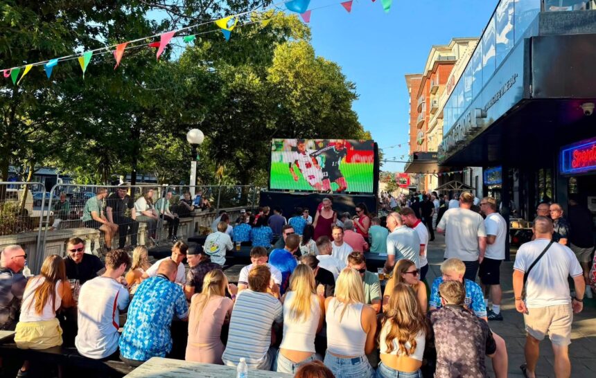Football fans can enjoy cheering on Spain in the World Cup Final this weekend when The Grand in Southport becomes El Grande. Photo by Andrew Brown Stand Up For Southport