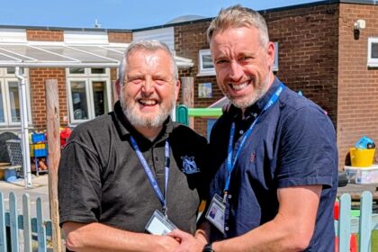 Mr Julian Ward is retiring from Larkfield Primary School in Southport