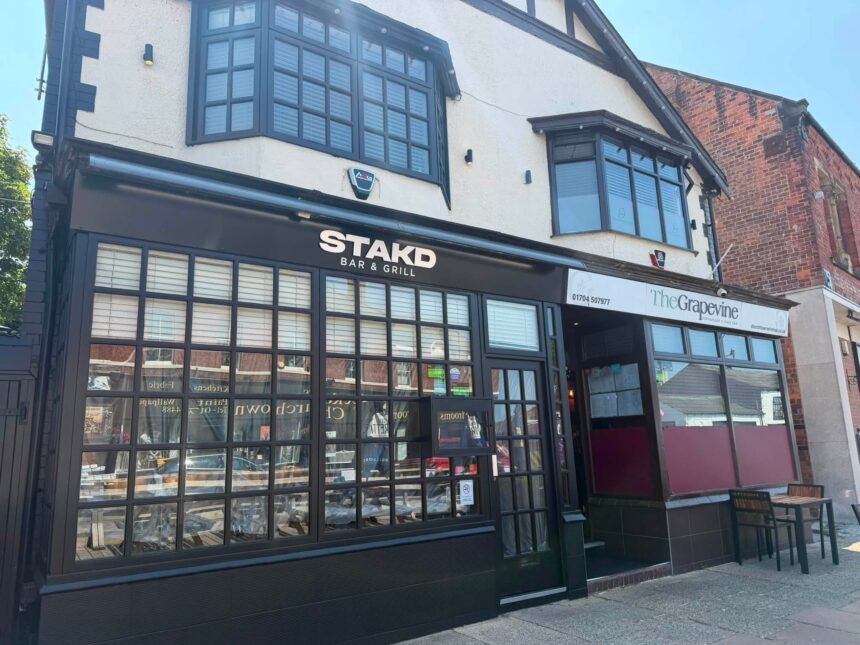 STAKD burger restaurant in Churchtown Village. Photo by Andrew Brown Stand Up For Southport