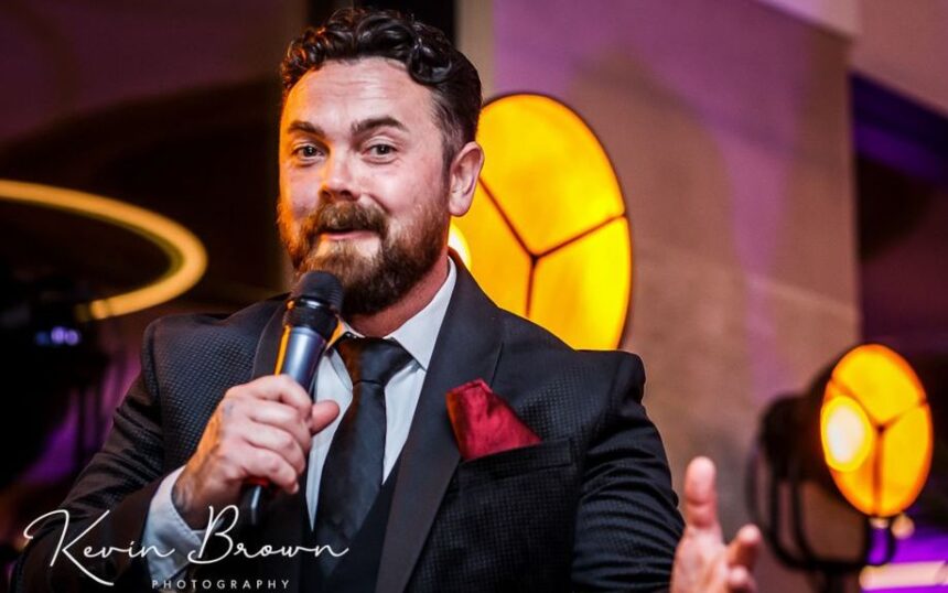 Guests enjoyed the Save Queenscourt night at The Grand in Southport raising funds for Queenscourt Hospice. X Factor star Ray Quinn. Photo by Kevin Brown Photography