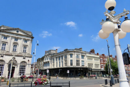 A secnic photo of Lord Street in Southport town centre. Photo by Andrew Brown Stand Up For Southport