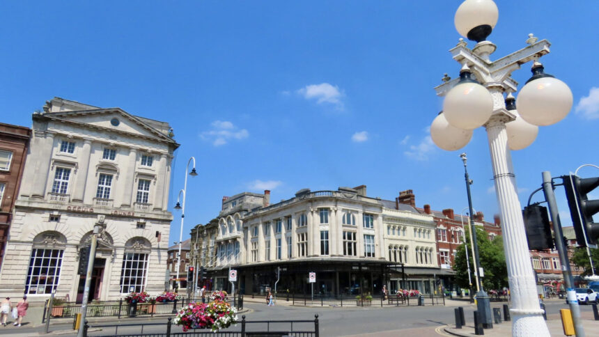 A secnic photo of Lord Street in Southport town centre. Photo by Andrew Brown Stand Up For Southport