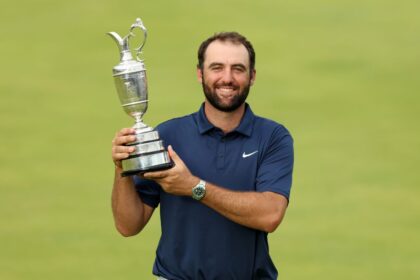 Champion Golfer Scottie Scheffler. Photo by The R&A
