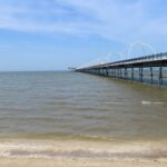 A scenic picture of Southport Beach and Southport Pier. Photo by Andrew Brown Stand Up For Southport