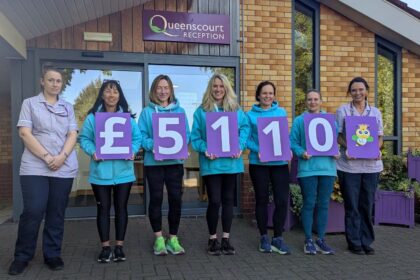 Five fundraisers from the Southport Strollers have raised over £5,000 for Queenscourt Hospice after completing a challenging 50-mile TransPennine Trail