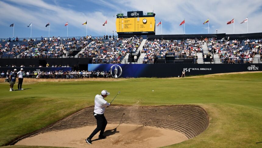 Joe Dean from England won the Last-Chance Qualifier to secure the final place in the field at The 154th Open at Royal Birkdale in Southport. Photo by The R&A