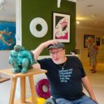 The Wayfarers Contemporary Art Fair takes place inside Wayfarers Arcade on Lord Street in Southport town centre this Friday and Saturday (18th and 19th July 2026). Photo by Andrew Brown Stand Up For Southport