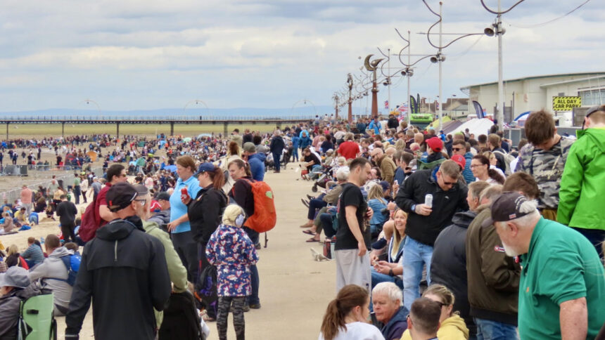 Crowds enjoy Southport Air Show. Photo by Andrew Brown Stand Up For Southport