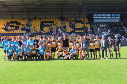 The Charity Match at Southport Football Club. Photo by Andrew Brown Stand Up For Southport