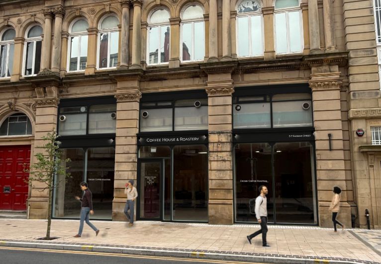 A concept image of how the new Crosby Coffee outlet at the Eastbank enterprise arcade in Southport would look