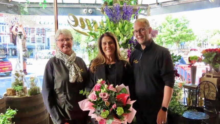 June The Florist of Southport has received an Interflora Artisan Award