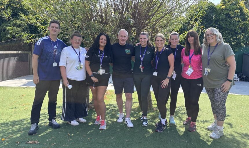 The Linaker Primary School born survivor team