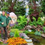 The Schools Design-A-Garden creation at Southport Flower Show submitted by Molly Goldsmith from Great Sankey Primary School in Warrington and completed by James Comish Landscape and Horticulture and Anthony Major. Photo by Andrew Brown Stand Up For Southport