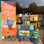 The Waterstones book in Southport has unveiled a Southport Flower Show window display. Photo by Andrew Brown Stand Up For Southport