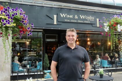 Wine & Words by Watson on Lord Street in Southport is owned by James and Portia Watson. Photo by Andrew Brown Stand Up For Southport