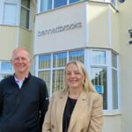Keith Porter and Kathryn Mumford at bennettbrooks in Southport. Photo by Andrew Brown for Southport BID