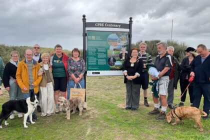 CPRE Lancs, Liverpool City Region and Greater Manchester turned 100 and the Mayor of Sefton, Cllr Jennifer Corcoran, joined them with long-term supporters and locals to celebrate with tea and cake