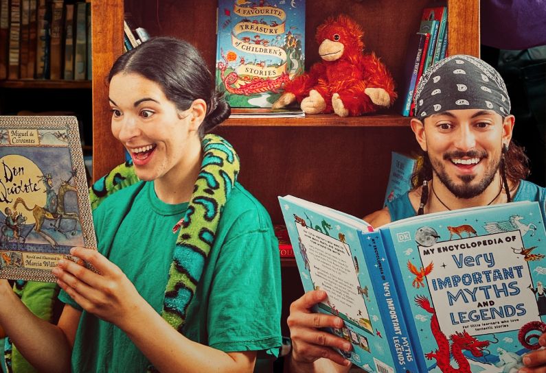 The Wondershelf at the Books Alive Festival in Southport