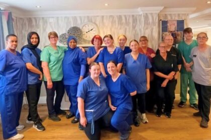 The Dovehaven team at Church View in Liverpool have been shortlisted for Care Team of the Year