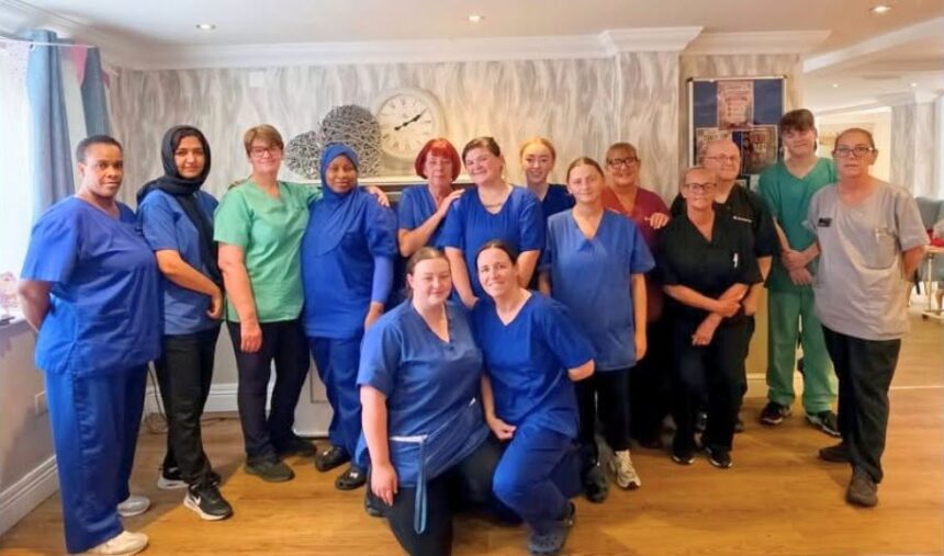 The Dovehaven team at Church View in Liverpool have been shortlisted for Care Team of the Year