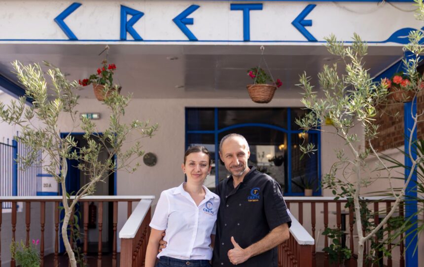 Cat and Mihaela Pascal are the new owners of Crete Taverna in Southport. Photo by Bertie Cunningham Southport BID