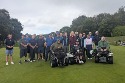 Formby Hall Golf Resort & Spa hosted a team match with Golfing with Disabilities
